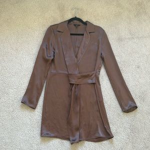 Silk Massimo Dutti Suit dress